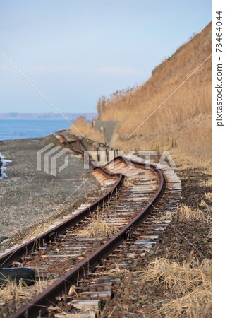 鐵路損毀（JR北海道，日高本線，岡部站附近） 73464044
