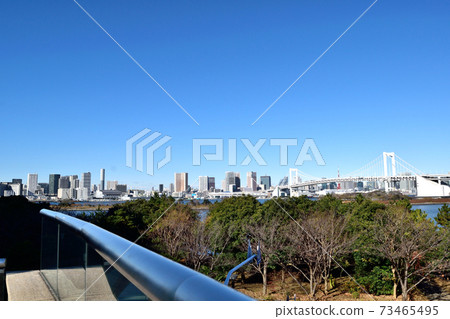 Odaiba Shinagawa wharf area 73465495