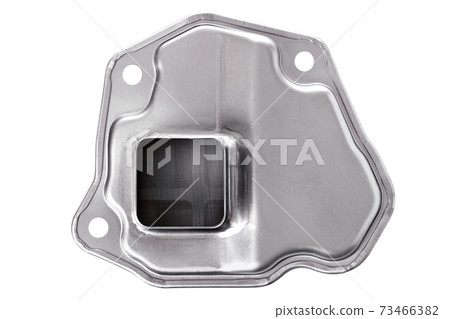 bottom assy oil of gray metal, the spare part strainers cleaner a isolated on a white background. bottom assy oil of gray metal, the spare part strainers cleaner a isolated on a white background. 73466382