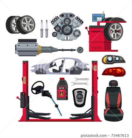 Car part, equipment for repair and diagnostic set Car part, equipment for repair and diagnostic set 73467613