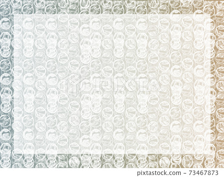 Bubble wrap whitish frame 73467873