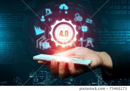 Engineering technology and industry 4.0 smart factory concept Engineering technology and industry 4.0 smart factory concept 73468273