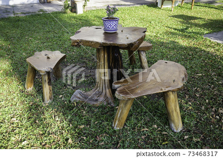 Beautiful summer green garden minimal style Beautiful summer green garden minimal style 73468317