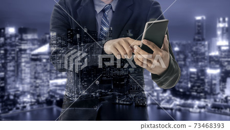 Advanced communication and global internet network connection in smart city 73468393