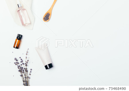 Organic skin care cosmetic cream, serum and aroma oil 73468490