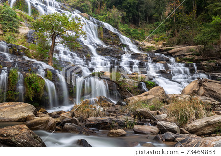 Mae Ya waterfall at Doi Inthanon national park, Chom Thong District,Chiang Mai Province, Thailand Mae Ya waterfall at Doi Inthanon national park, Chom Thong District,Chiang Mai Province, Thailand 73469833