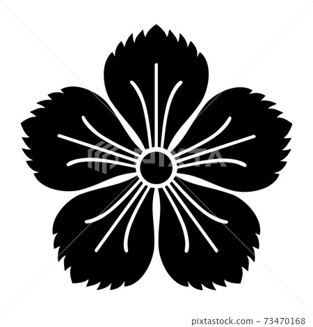 Tanba Province, Mr. Akita's family crest,... - Stock Illustration ...