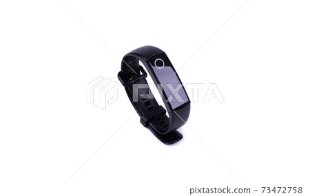 smart watch in black on a white background 73472758