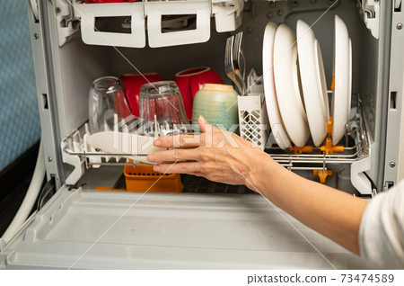 Dishwasher that is convenient to have and also saves water 73474589