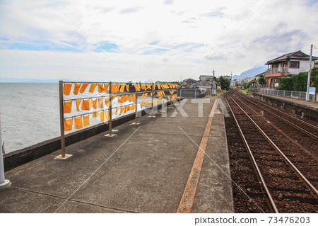 Shimabara Railway Omisaki Station Shimabara Railway Omisaki Station 73476203