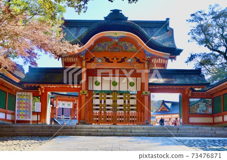 美國神宮（大分縣宇佐市）的“ Saidaimon” 73476871
