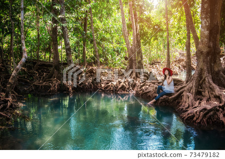 Woman in Nature. Woman in Nature. 73479182