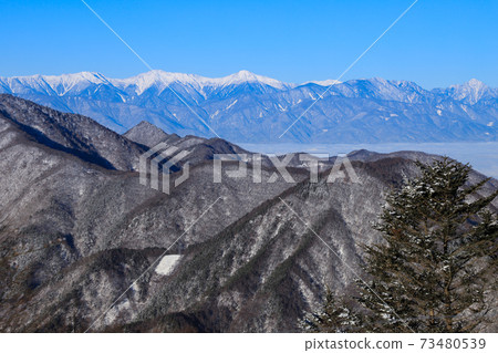 Southern Alps seen from Mitsutoge 73480539