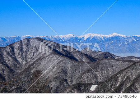 Southern Alps seen from Mitsutoge Southern Alps seen from Mitsutoge 73480540