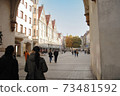 Scenery seen from Karlstor, Old Town Hall, Munich, Germany 73481592
