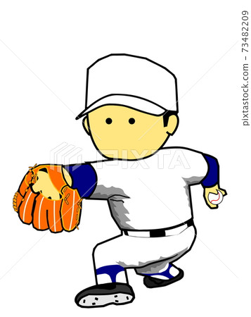 Cute baseball pitcher ② Cute baseball pitcher ② 73482209
