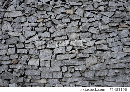 Urban exterior walls made of natural-friendly stones 73485196