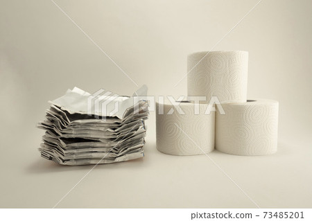 Recycle milk cartons to make tissue paper 73485201