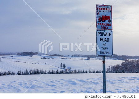 北海道美瑛町Shinei no Oka 73486101