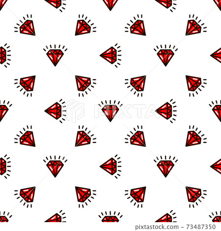 diamonds in the style of old school tattoo pattern diamonds in the style of old school tattoo pattern 73487350