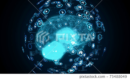 Brain and medical medtech 73488049