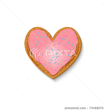 Baking heart for Valentine's Day Baking heart for Valentine's Day 73488070