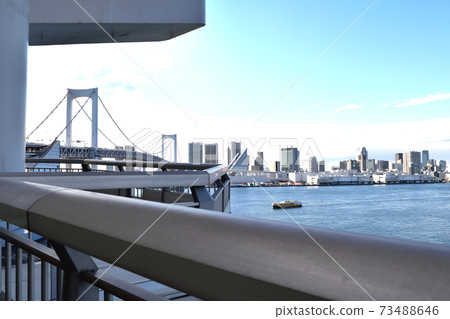 Rainbow Bridge View towards Shibaura Wharf 73488646