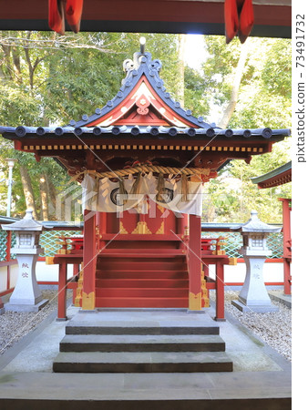 Sanno Hie神社的盡頭Sanno Inari神社Yasaka神社Sarutahiko神社 Sanno Hie神社的盡頭Sanno Inari神社Yasaka神社Sarutahiko神社 73491732
