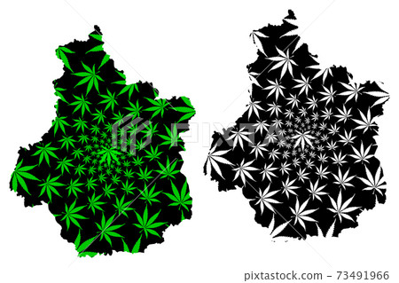 Centre-Val de Loire (France, administrative region) map is designed cannabis leaf green and black, Centre-Val de Loire map made of marijuana (marihuana,THC) foliage,.. Centre-Val de Loire (France, administrative region) map is designed cannabis leaf green and black, Centre-Val de Loire map made of marijuana (marihuana,THC) foliage,.. 73491966