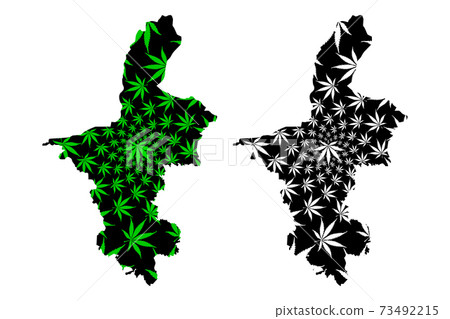 Ningxia Hui Autonomous Region (China, People's Republic of China, PRC) map is designed cannabis leaf green and black, Ningxia (NHAR) map made of marijuana (marihuana,THC) foliage.... Ningxia Hui Autonomous Region (China, People's Republic of China, PRC) map is designed cannabis leaf green and black, Ningxia (NHAR) map made of marijuana (marihuana,THC) foliage.... 73492215
