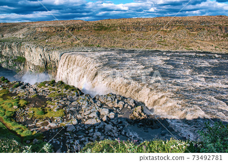 Dettifoss waterfall, Iceland Dettifoss waterfall, Iceland 73492781