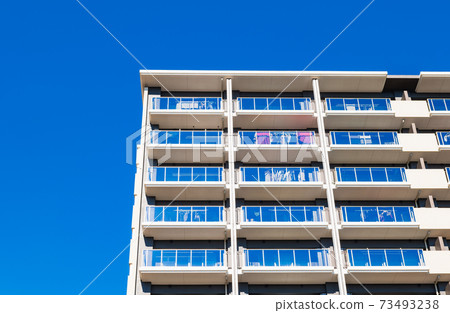 公寓，公寓和住宅的圖像 73493238