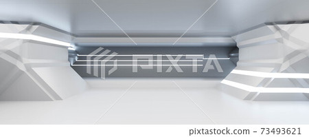 abstract futuristic wall with empty copy space 3d render illustration abstract futuristic wall with empty copy space 3d render illustration 73493621