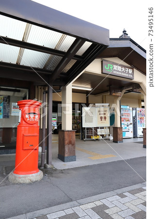 圓形信箱的茨城醍醐風景(JR水郡線常陸醍醐站) 圓形信箱的茨城醍醐風景(JR水郡線常陸醍醐站) 73495146