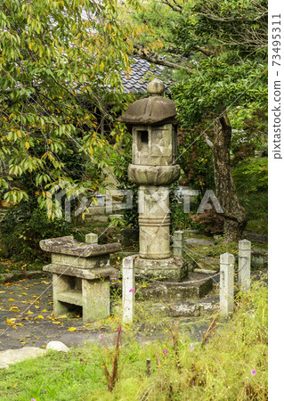 奈良縣奈良市Motokoji塔遺址哭燈籠 奈良縣奈良市Motokoji塔遺址哭燈籠 73495311