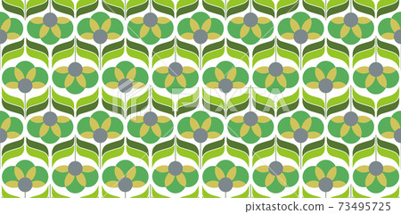 昭和復古現代無縫圖案矢量插畫素材壁紙 昭和復古現代無縫圖案矢量插畫素材壁紙 73495725