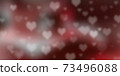 Red abstract background with heart shape texture for valentine and christmas 73496088