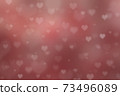 Red abstract background with heart shape texture for valentine and christmas 73496089
