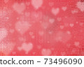 Red abstract background with heart shape texture for valentine and christmas 73496090