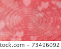 Red abstract background with heart shape texture for valentine and christmas 73496092