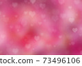 Pink abstract background with heart shape texture for valentine 73496106