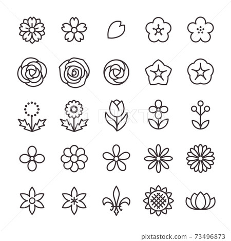 25 圖標集 No.17(花) 25 圖標集 No.17(花) 73496873
