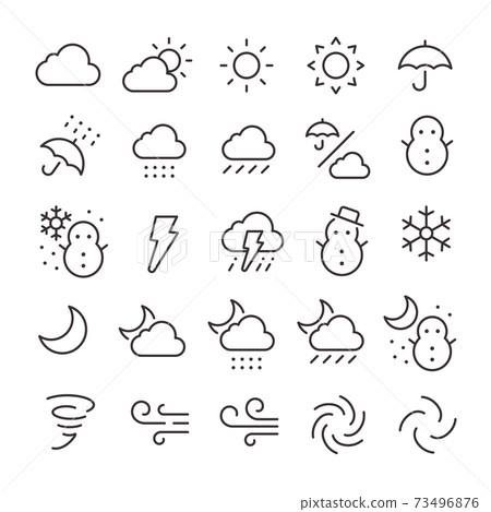 25圖標集16號(天氣) 25圖標集16號(天氣) 73496876