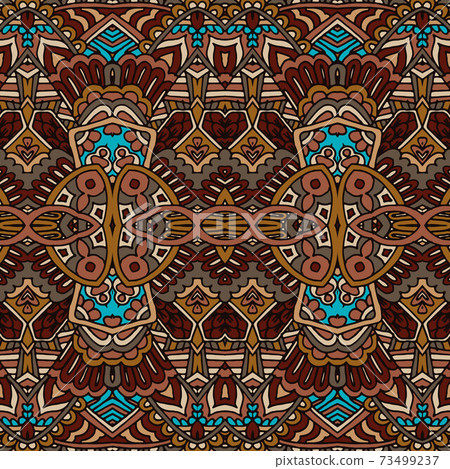 Tribal vintage abstract geometric ethnic seamless pattern ornamental. Tribal vintage abstract geometric ethnic seamless pattern ornamental. 73499237
