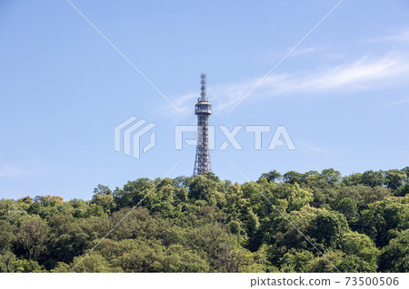 Prague tourist tower perfect view 73500506