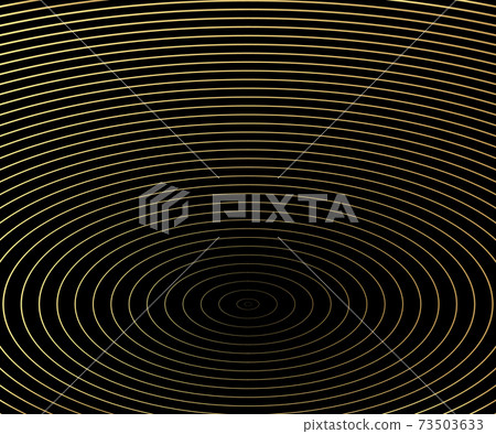 Gold luxurious circle pattern with golden wave lines over. Abstract background, vector illustration Gold luxurious circle pattern with golden wave lines over. Abstract background, vector illustration 73503633