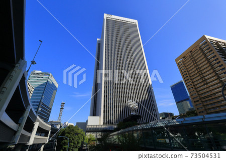 Ark Hills, a cityscape of Akasaka, Minato-ku, Tokyo 73504531