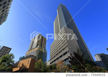 東京都港區赤坂的城市風光的赤坂城際航空 73504535
