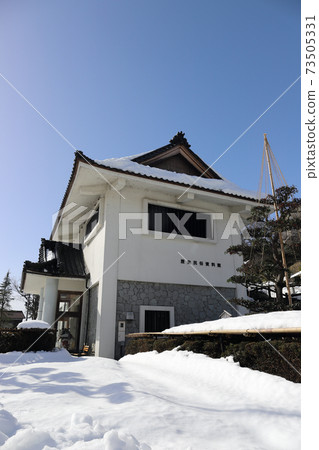 Reiwa（福井縣Sa市市Maruoka鎮）第3年大降雪後6天的歷史與民俗博物館 73505331