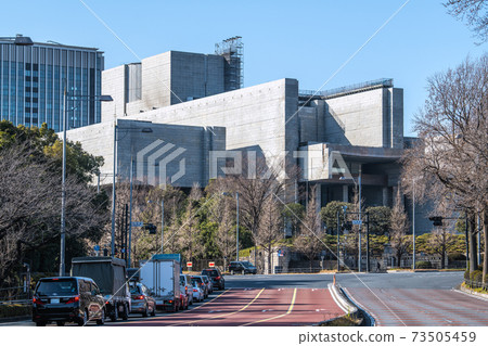 日本,內cityscape,“宮坂坂”,最高法院等東京城市景觀的視圖 日本,內cityscape,“宮坂坂”,最高法院等東京城市景觀的視圖 73505459